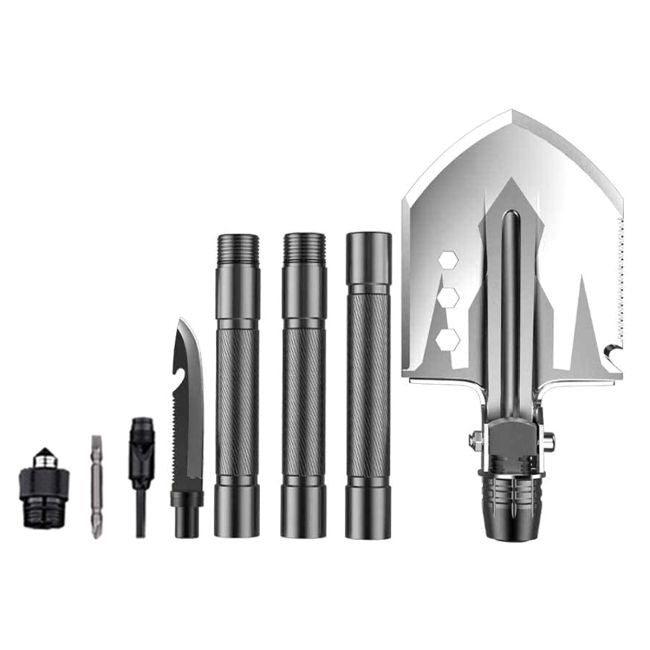 Kit turistic "SURVIVAL ESSENTIAL 16in1" pentru iubitorii de natura, dedicat Off-Road, ATV, SSV, Quad