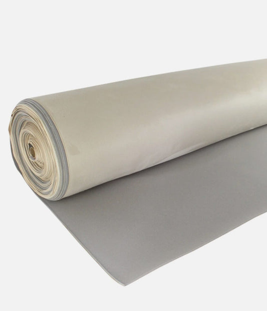 Material tip alcantara plafon auto bej cu burete – 1.5 m lățime