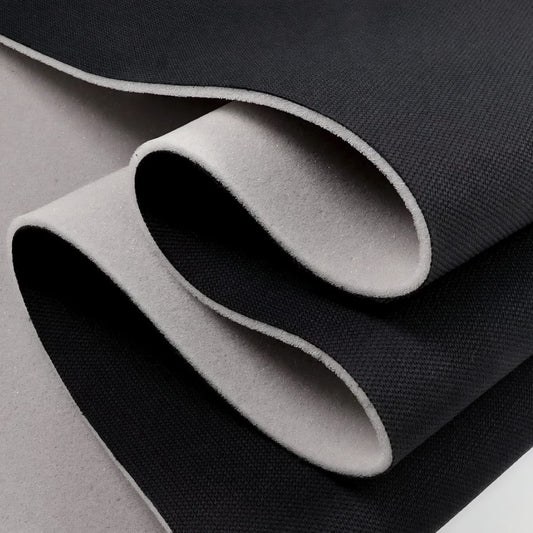 Material textil plafon auto negru cu burete – 1.5 m lățime