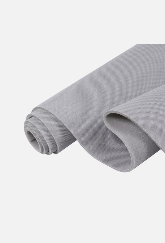 Material textil plafon auto gri cu burete – 1.5 m lățime